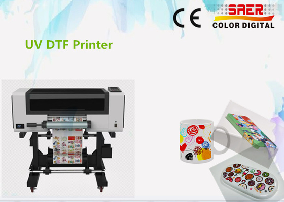 Impresora UV DTF para etiquetas de cristal / pegatinas de rollo a rollo