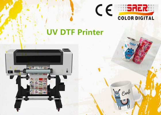 Impresora de película de alta velocidad AB automática 3 pcs Impresora de DTF con cabeza de impresión UV