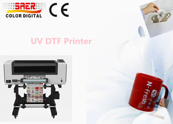 Impresora DTF UV con película AB completa Impresora de barniz plano A3 automática