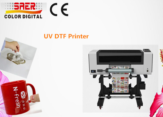 Impresora UV DTF de rodillo a rodillo de taza de envoltura de pegatinas Impresora de impresión para pequeñas empresas