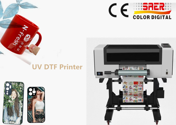 Impresora DTF UV de rodillo a rodillo de 30 cm Máquina de impresión A3