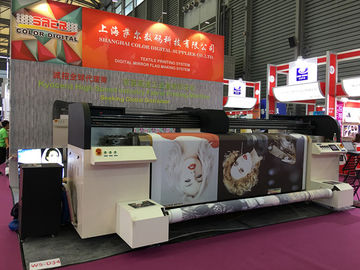 Kyocera dirige la impresora multicolora de la tela de CMYK Digitaces 120sqm/hora