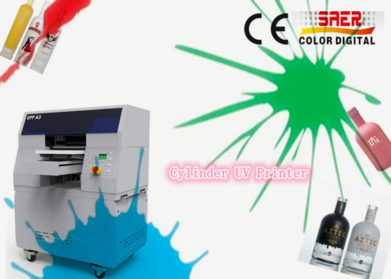 Impresora digital SAER cilíndrica 360 UV / Solución de impresión UV para tumbler