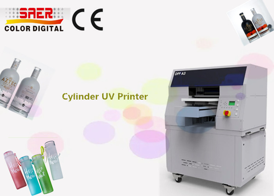 Impresora UV automática SAER de cilindro de fábrica / Impresora rotativa UV 360