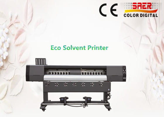 Impresoras digitales Máquinas de impresión de solventes ecológicos para papel de pared Etiquetas de automóviles Panfletos de vinilo Impresión Impresora automática de inyección de tinta