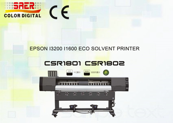 CMYK Color i3200 cabeza Eco Printer de disolvente Impresora de inyección de tinta