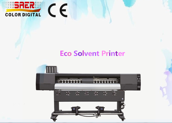 CMYK Color i3200 cabeza Eco Printer de disolvente Impresora de inyección de tinta