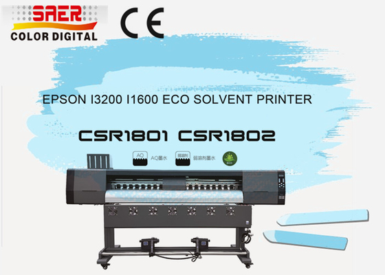 Impresora de pegatinas de vinilo para publicidad flexible Impresora de solvente ecológico