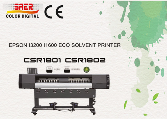 Impresora ecológica de gran formato con solvente, gráfica de inyección de tinta