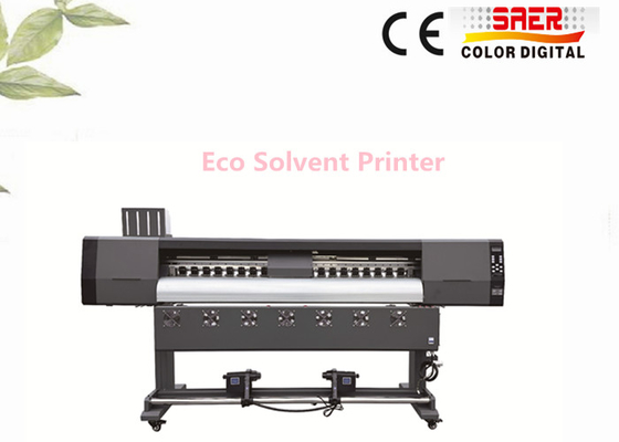 Impresión digital de alta calidad Máquina de impresión con solvente ecológico Impresora de inyección de tinta para publicidad