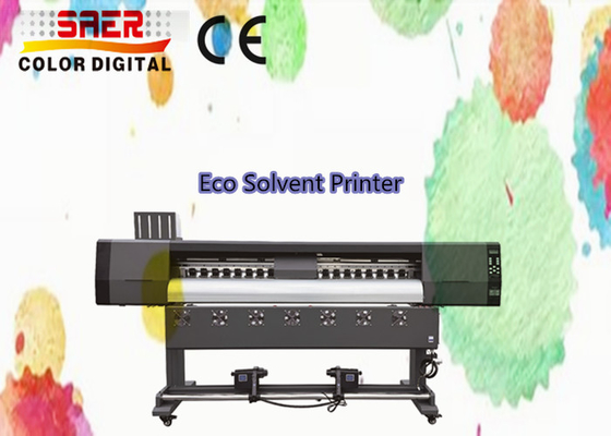 1Impresora ecológica de solvente de.8m para exteriores y interiores de PVC