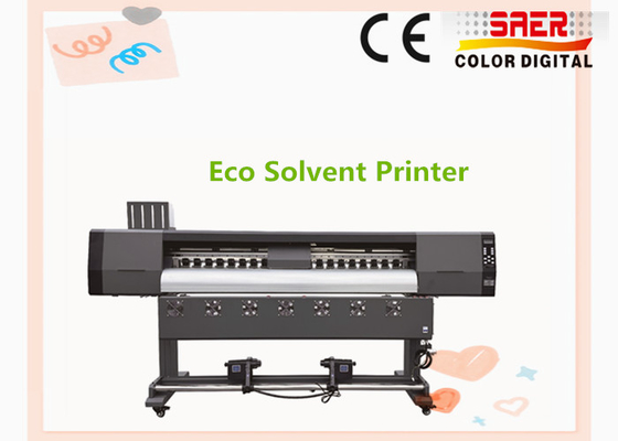 Máquina de impresión de banderas con solvente ecológico CMYK Flex