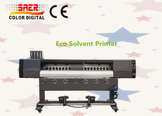 Impresora de inyección de tinta de disolvente ecológico única y continua de calidad garantizada