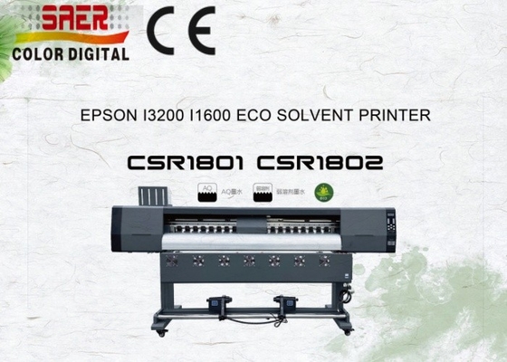 Máquina de impresión digital con impresora de solvente ecológico para material publicitario de bandera flexible de vinilo