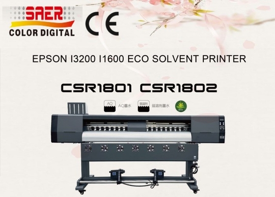 Máquina de inyección de tinta de disolvente ecológico para pegatinas de automóviles impresora de disolvente ecológico asequible