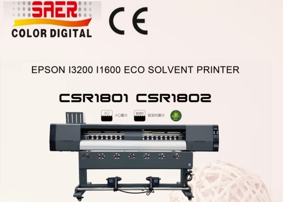 Impresora de inyección de tinta de solvente ecológico para interiores y exteriores Industrial de gran formato