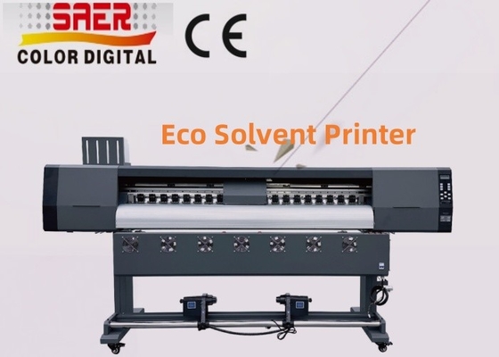 Máquina de impresión de banderas de vinilo digital Impresora de solvente ecológico de grado automático