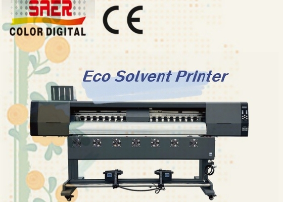 Impresora de disolventes ecológicos para pvc tapicería pegatina de vinilo impresión de tinta