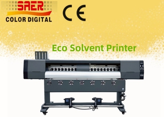 Impresora de diseño de gran formato, inyección de tinta, publicidad al aire libre, eco-solvente