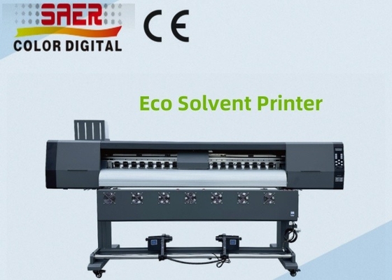 Impresora digital industrial de 72 pulgadas máquina de gráficos de solvente ecológico impresora de etiquetas de banner