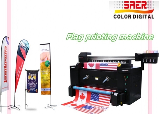 1.2M I3200 Cabezas Sublimación de colorantes Impresión directa Impresora de banderas textiles digitales