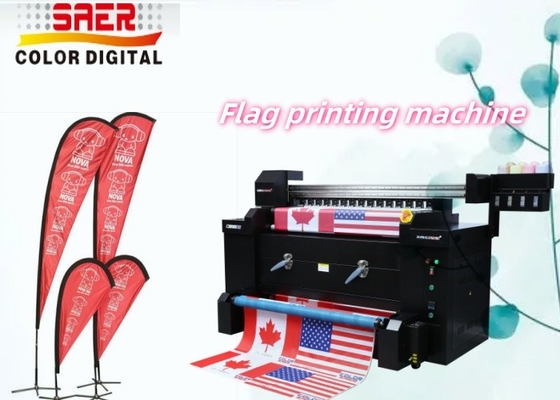Impresora de sublimación automática de trazado de banderas Fabricante de la máquina de impresión de tejidos de banderas