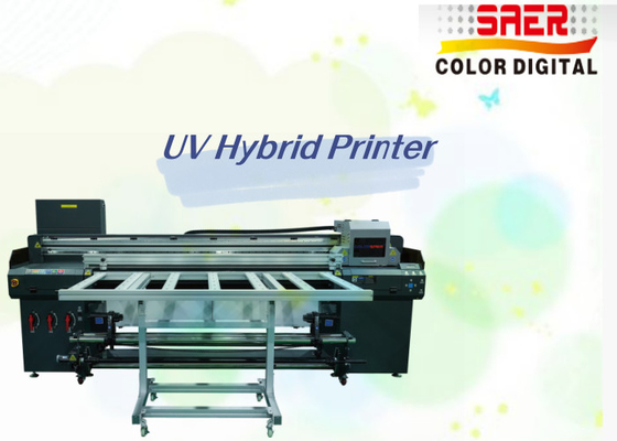 Venta de fábrica Impresora UV híbrida automática de cama plana y de rodillo a rodillo