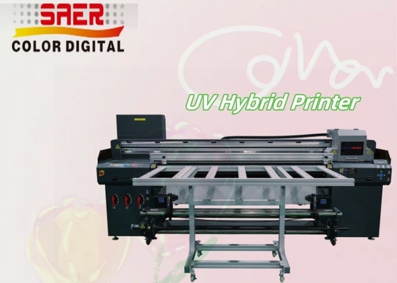 Impresora híbrida digital UV de 1.8m