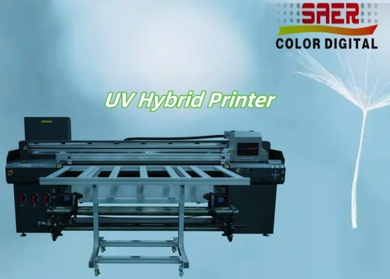 Impresora híbrida digital UV de 1.8m