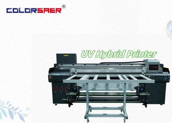 Impresora híbrida de inyección de tinta UV digital de 1800 mm