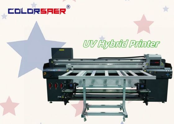 Impresora híbrida UV para carteles publicitarios Decoraciones electrónicas Materiales artesanales