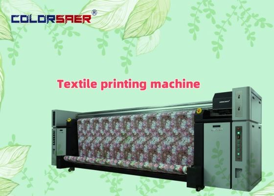 Impresora textil I3200 de 8 cabezas de alta resolución de 3,2 m para publicidad interior y exterior
