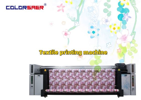 Sistema de impresión digital textil de alta precisión para tejidos de algodón y poliéster con tinta pigmentada y de sublimación