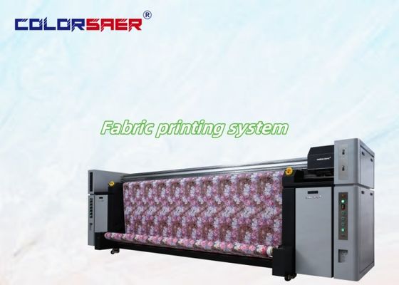 Máquina de impresión de tejidos de algodón y poliéster de gran formato hecha en China