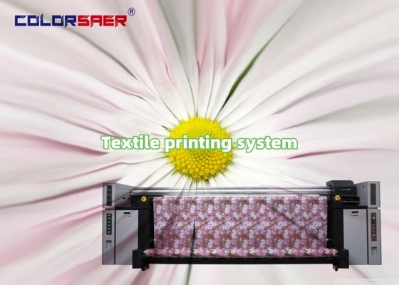 Sistema de impresión textil digital de 380V con plotter de tinta de sublimación