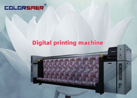 Máquina de impresión textil de tejidos Sublimación 8 cabezas Sublimación por chorro de tinta Impresora digital de alta velocidad