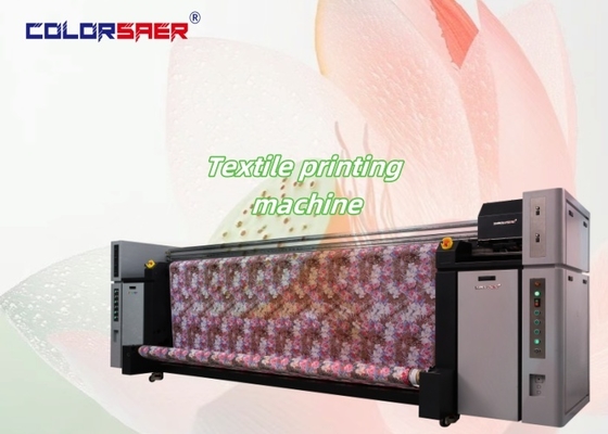 Impresión directa de 3200 mm en la impresora textil de tela con 8 piezas i3200 cabeza de impresión directa a la impresora de poliéster