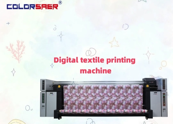 Impresora de sublimación digital de 3,2 m con cabezales de impresión I3200 y sistema de impresión textil todo en uno con calefactor, venta directa de fábrica