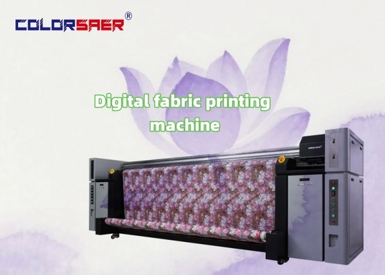 Impresora textil industrial digital de alta velocidad de funcionamiento continuo para algodón y poliéster