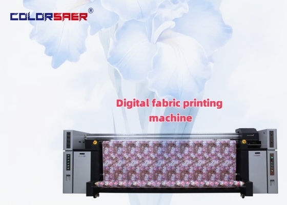 3Impresora digital multicolor de tela de.2m con tinta de sublimación