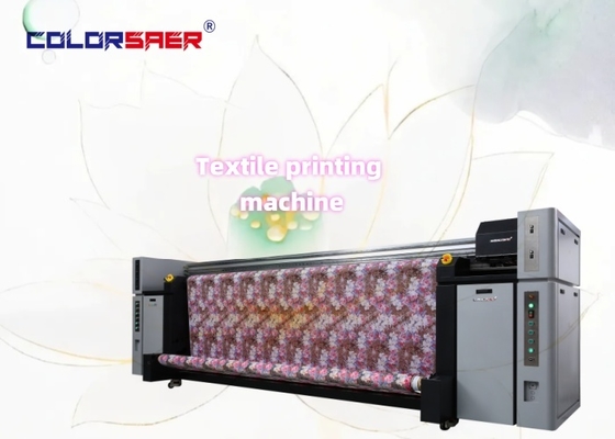 Impresora digital de tela SAER 3.2m Multicolor con software ONYX