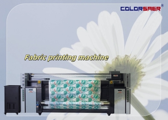 2Impresora textil digital automática de 2 m para lana de algodón y seda 2200 mm