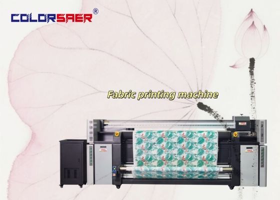 Impresoras de sublimación digital de gran formato de 2 m con cabezal de impresión I3200 en tejido de poliéster y algodón