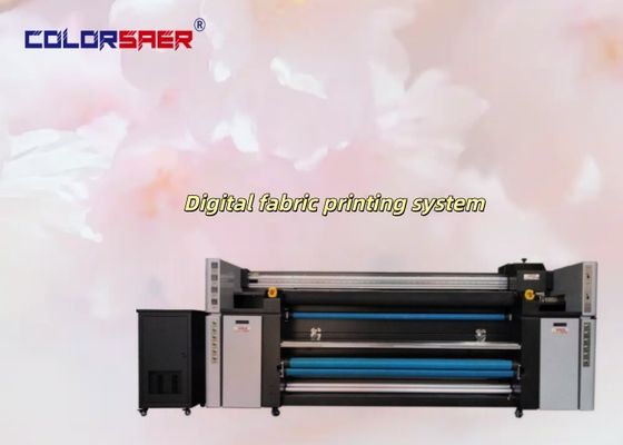 Impresoras de sublimación digital de gran formato de 2 m con cabezal de impresión I3200 en tejido de poliéster y algodón