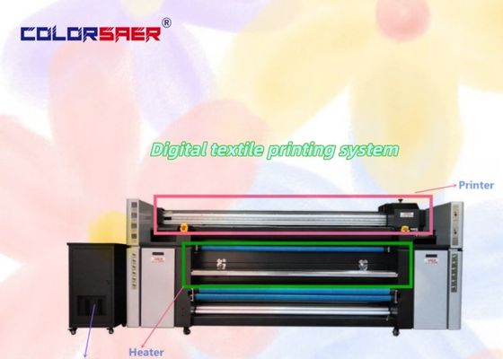 Fabricante Máquina de impresión automática multicolor para el algodón y el poliéter de rollo a rollo