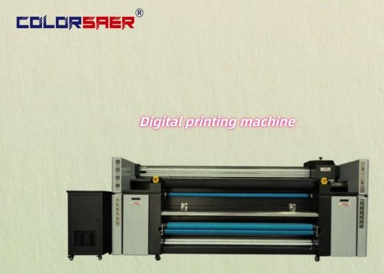 Impresora digital textil de alto DPI con calentador todo en uno para tejidos de algodón y poliéster