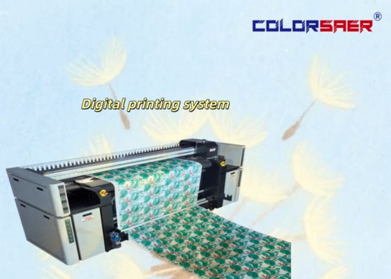 Impresora de sublimación de plotter de gran formato con 4 cabezales I3200 para máquina de impresión en tela de poliéster y algodón