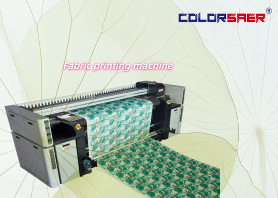 Impresora textil digital de impresión directa con 3 cabezales de impresión Epson i3200, ancho máximo de 2200 mm y potencia de calentamiento de 6 kW