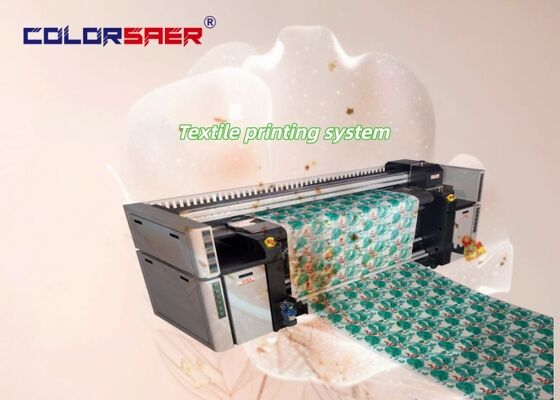 SAER Automatic High Quality Inkjet Textile Printer Environmental Water-based Ink Fabric Plotter