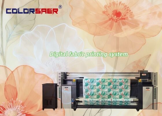 Nuevas Impresoras Digitales de Gran Formato Plotter Textil para Tejidos de Poliéster y Algodón Sistema de Impresión Textil Digital